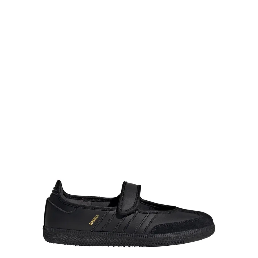 Балетки ADIDAS ORIGINALS 'Samba' черного цвета — фото 2