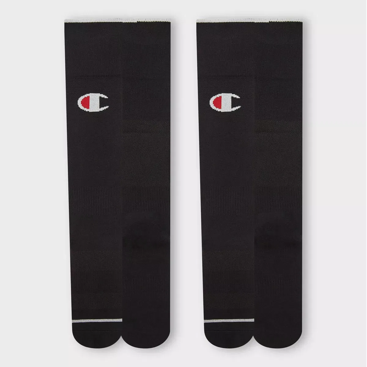 Детский комплект носков для футбола Champion Performance Soccer Socks 2pk, TEAM/SPORT EQUIPMENT, Black