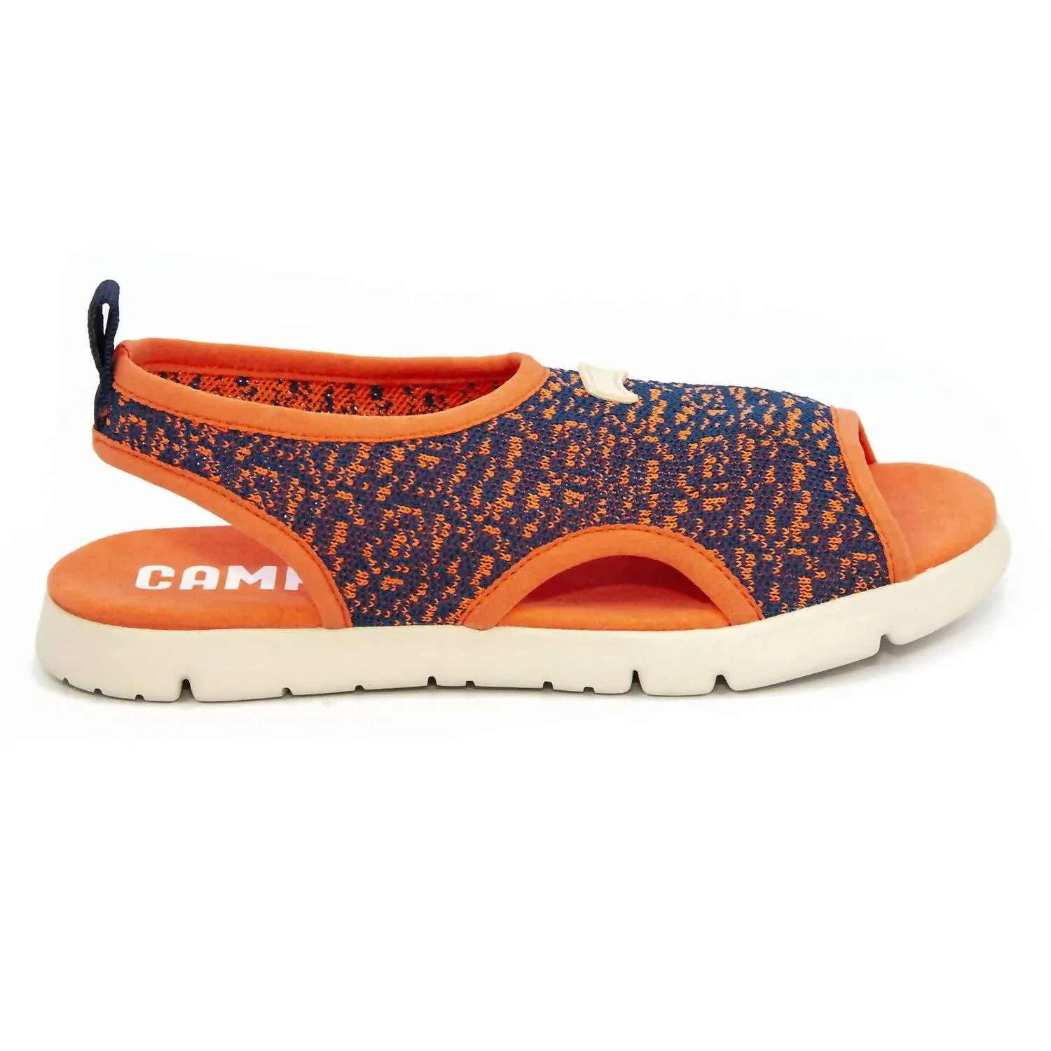 Детские сандалии для девочек с открытым носом Mira Camper, Blue/Orange
