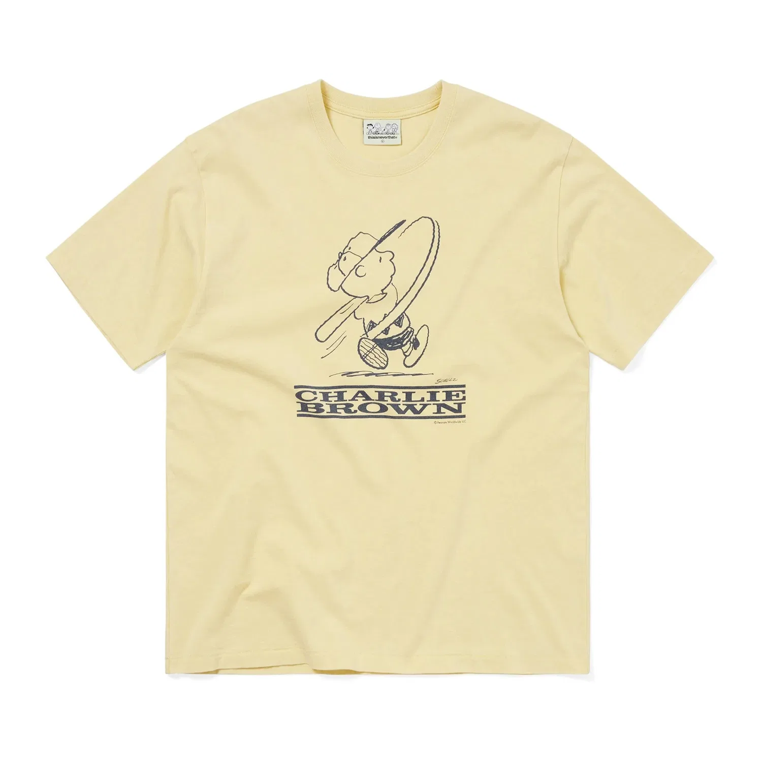 Детская футболка с принтом x PEANUTS SS26 Tee Thisisneverthat