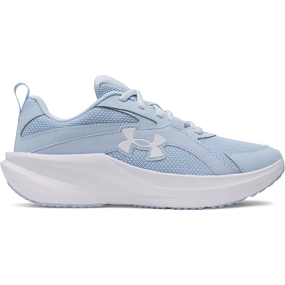 Детские кроссовки Charged+ Assert 11 для бега Under Armour, Blue /Blue/White — фото 2
