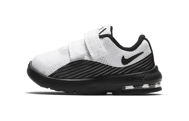 Детские кроссовки для малышей с амортизацией Air Max White Black Nike