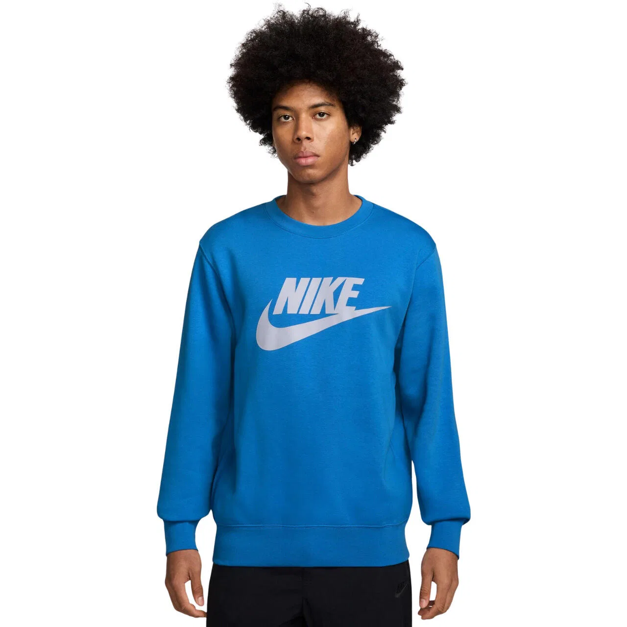 Мужской классический свитшот Nike Sportswear Club, Цвет: BLAU