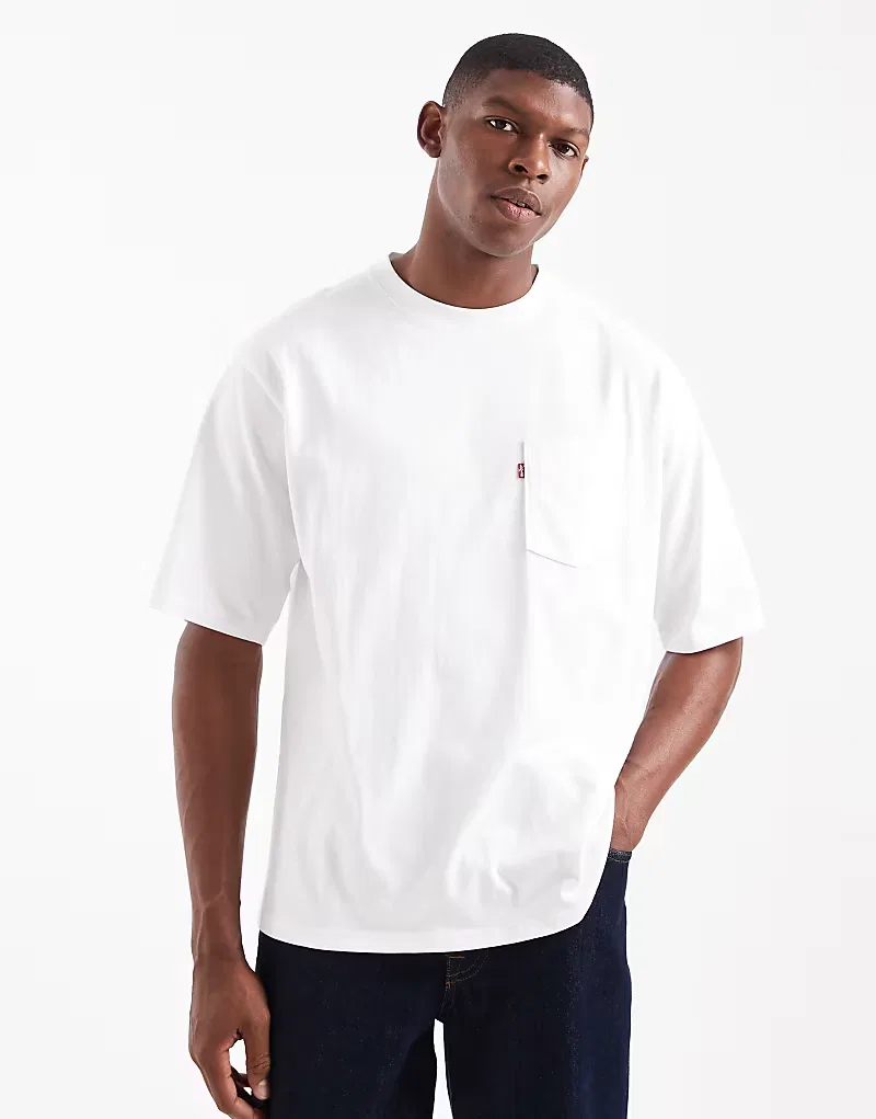 Футболка с ярлыком на кармане Levi's, белый