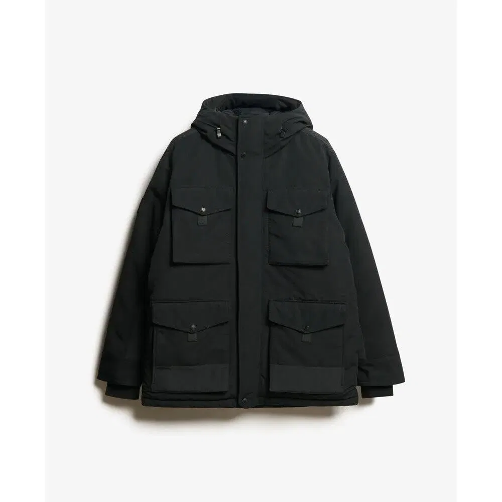 Мужская зимняя парка Superdry Everest Tactical, Schwarz