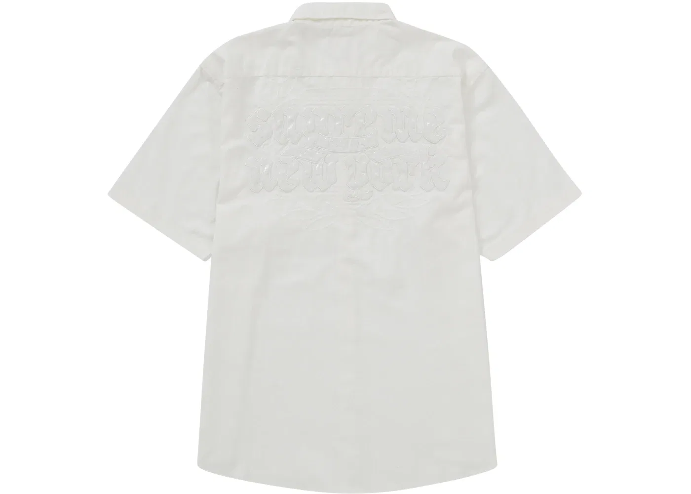 Мужская футболка с принтом Supreme Croc Patch Shirt, White