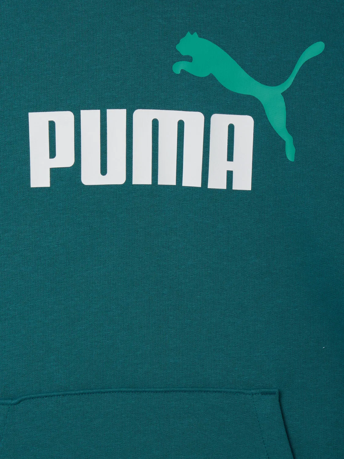 Детское худи Lifestyle PUMA, зеленый — фото 3