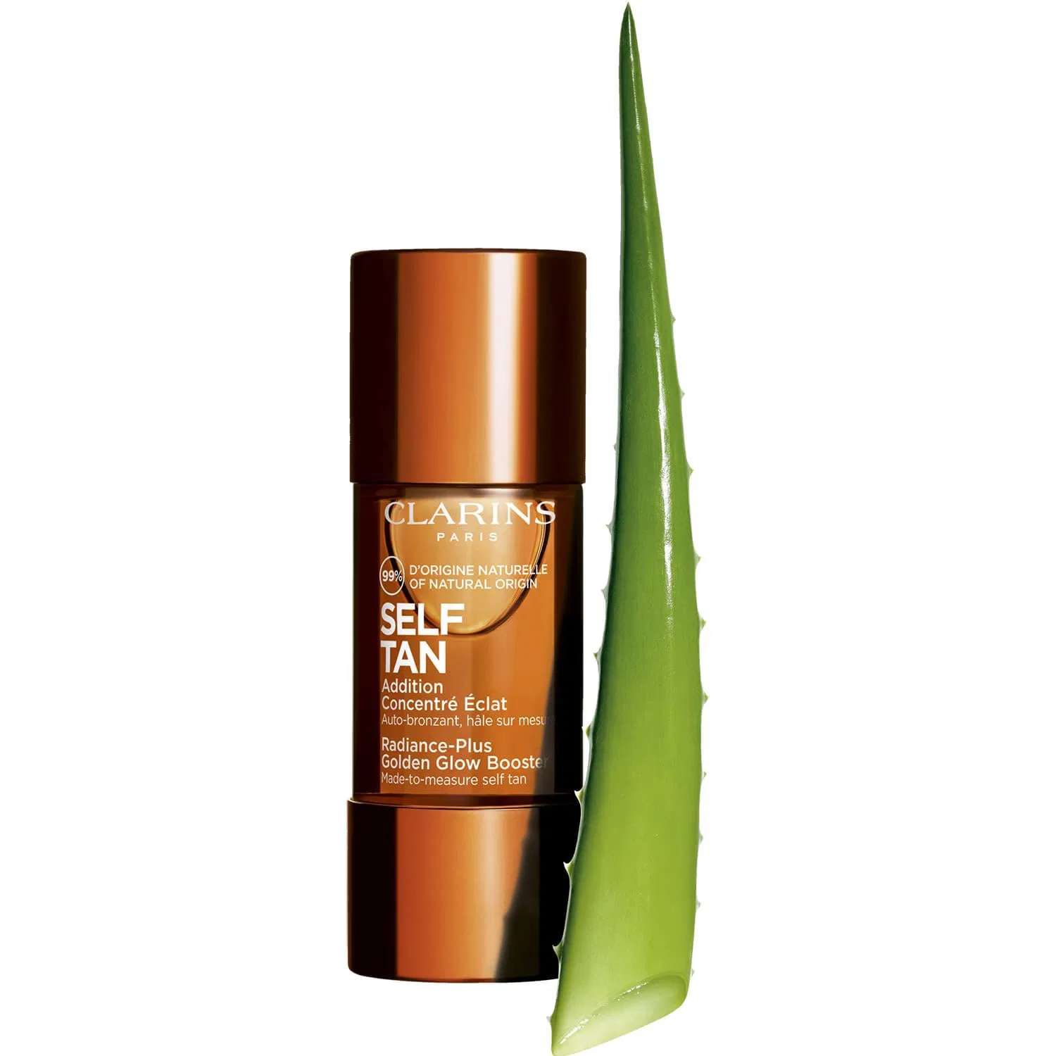 Самозагар-концентрат для лица 15 мл CLARINS Addition Concentré Eclat — фото 4