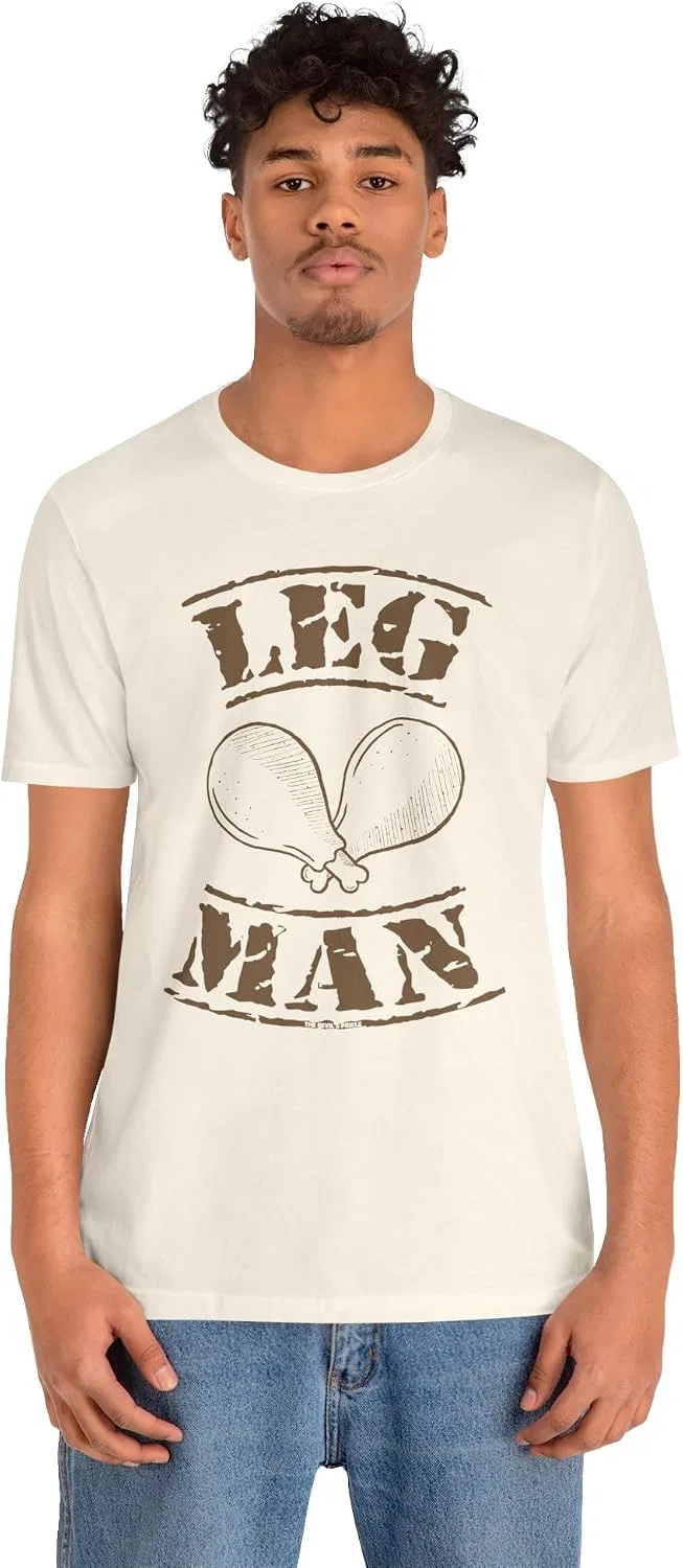 Футболка Leg Man Bella+canvas, Natural — фото 2