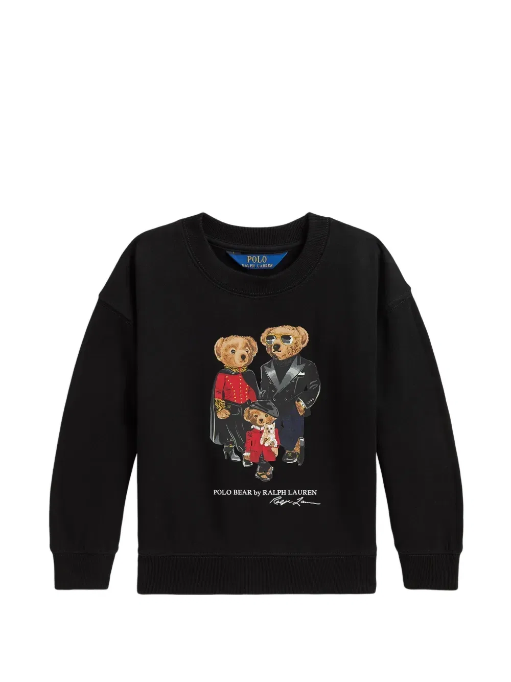 Толстовка Holiday Polo Bear POLO RALPH LAUREN KIDS, черный