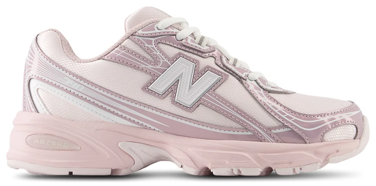 Кроссовки для девочек 740 New Balance, цвет Pink Salt/Stone Pink