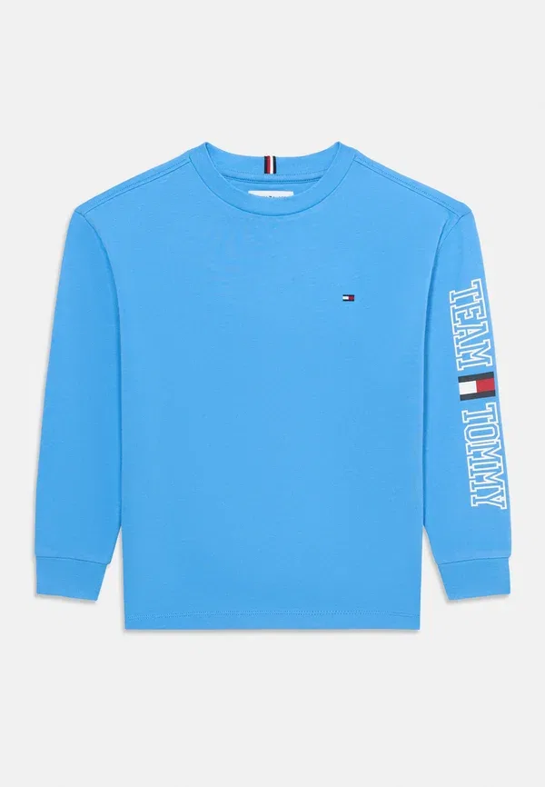 Футболка с длинным рукавом с принтом Tommy Hilfiger, синий