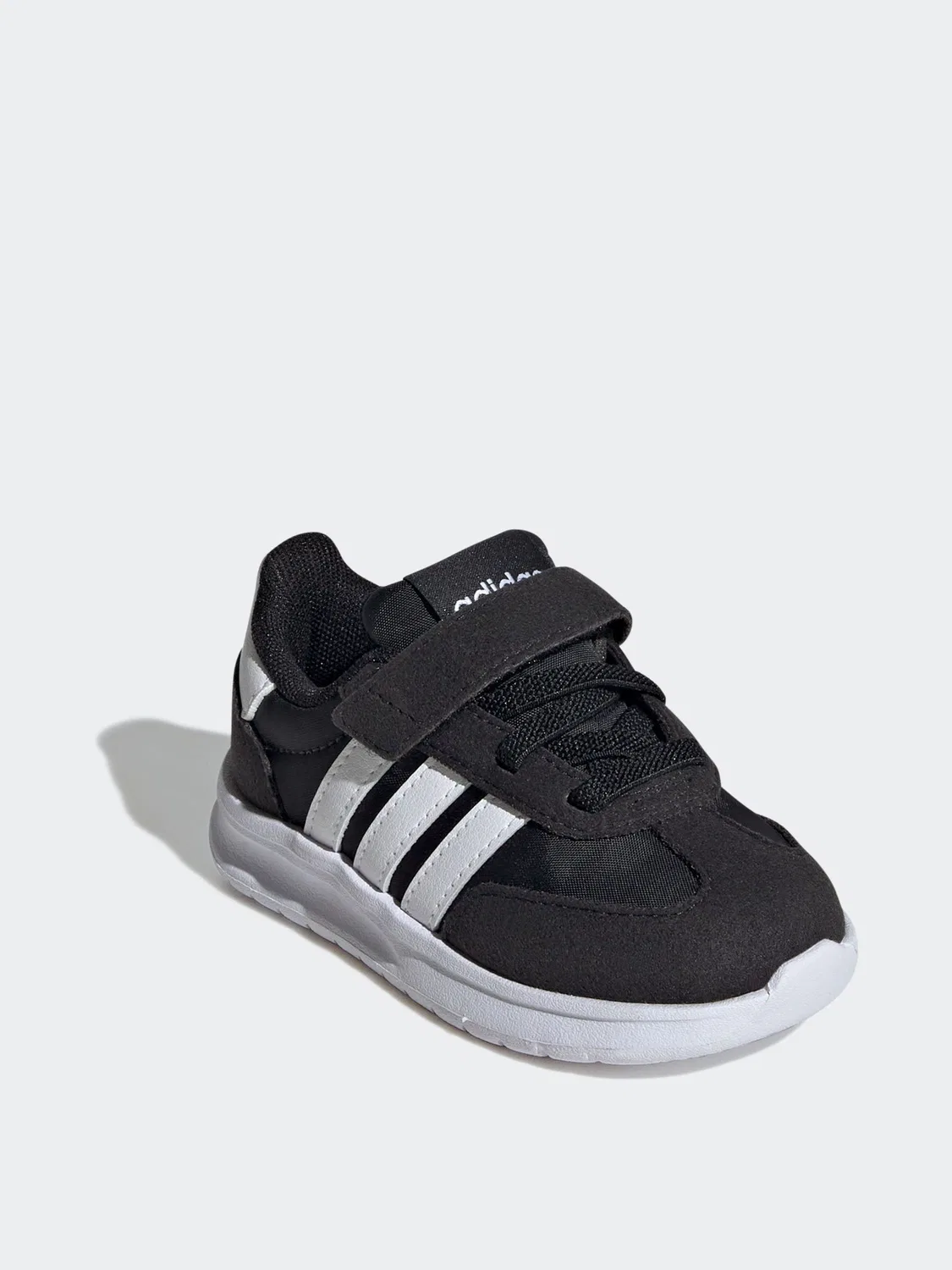 Кроссовки для малышей Run 70s 2.0 adidas, черно-белые — фото 2