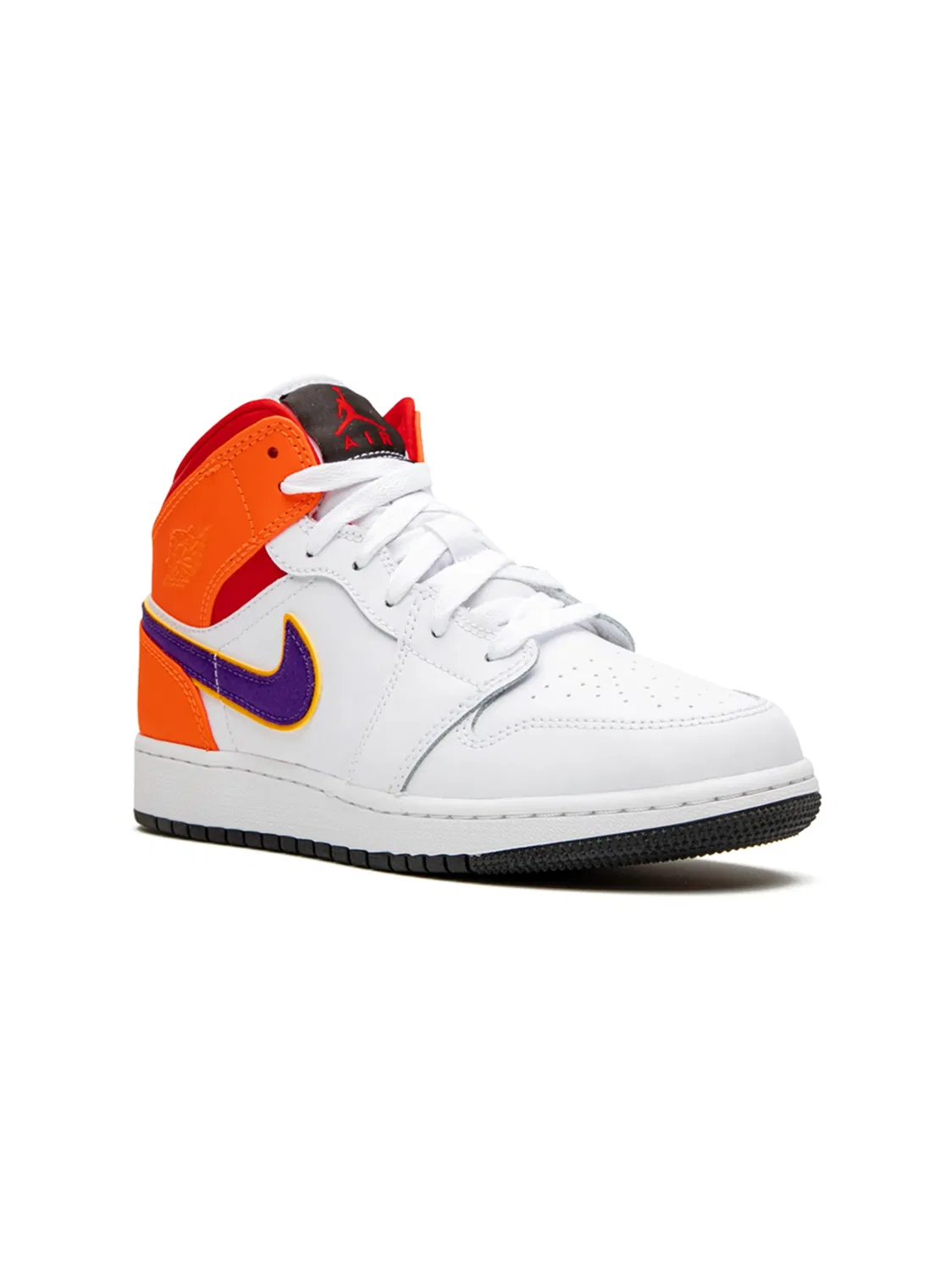 Кроссовки Air Jordan 1 Mid "Three Peat", белый