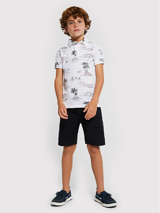 

Тканевые шорты стандартного кроя Mayoral, черный