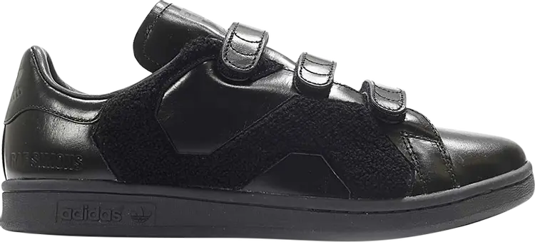 

Кроссовки Adidas Raf Simons x Stan Smith Comfort Badge 'Core Black', черный