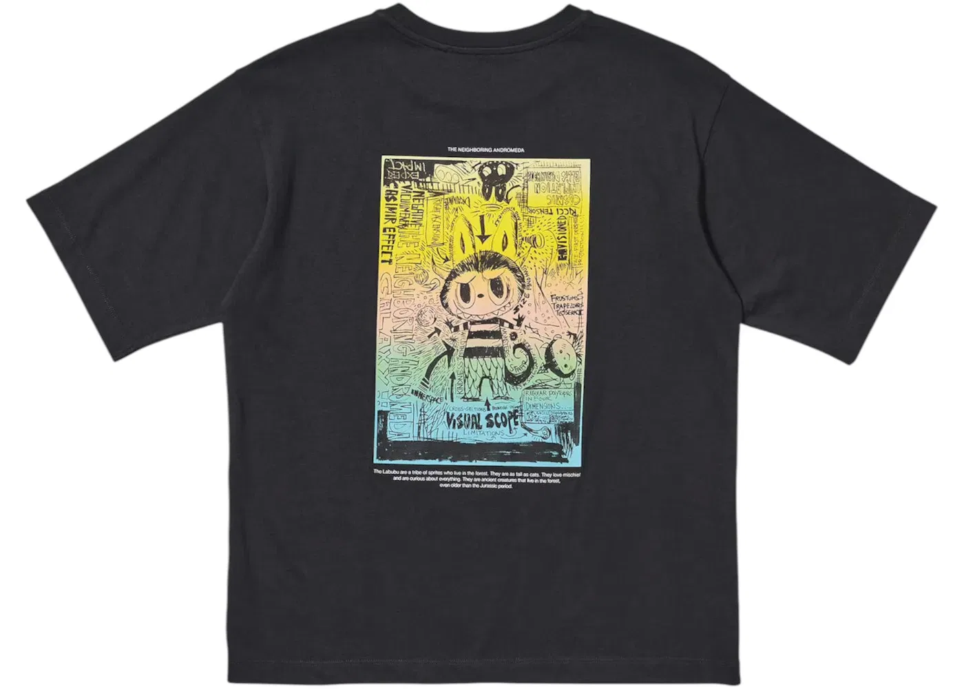 Детская футболка с принтом Uniqlo x POP MART UT Graphic 485523 US Exclusive Uniqlo, Black