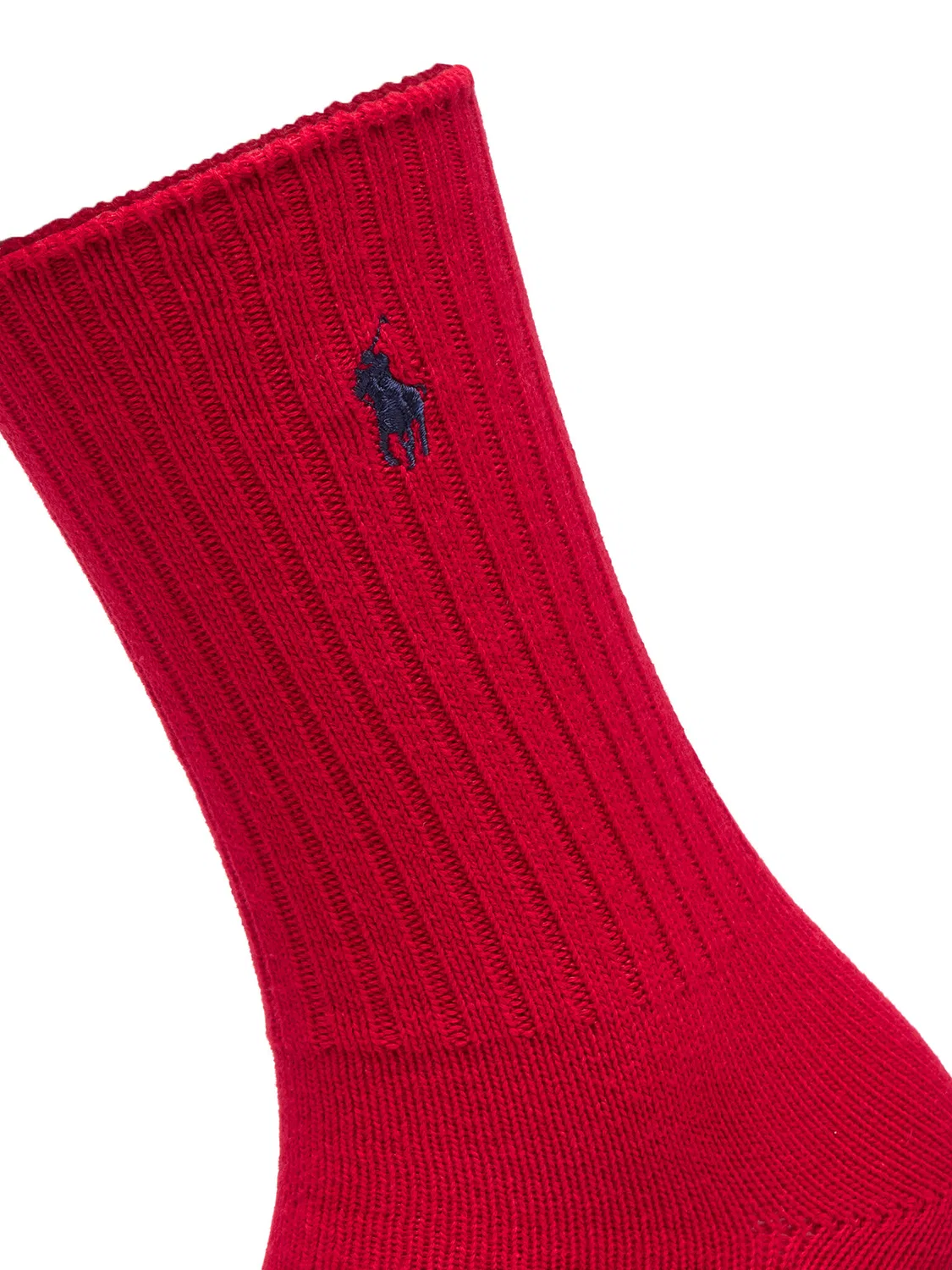 Женские длинные носки Polo Ralph Lauren, красный — фото 3