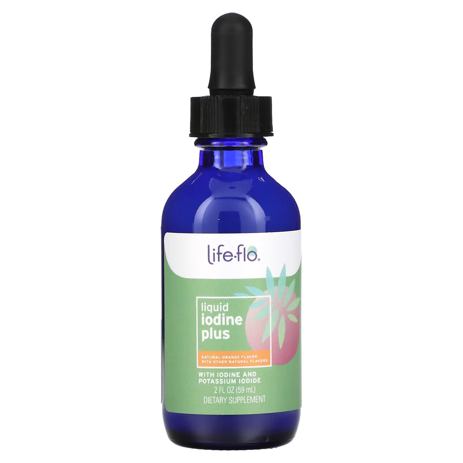 

Жидкий йод плюс Life-flo со вкусом апельсина, 59 мл