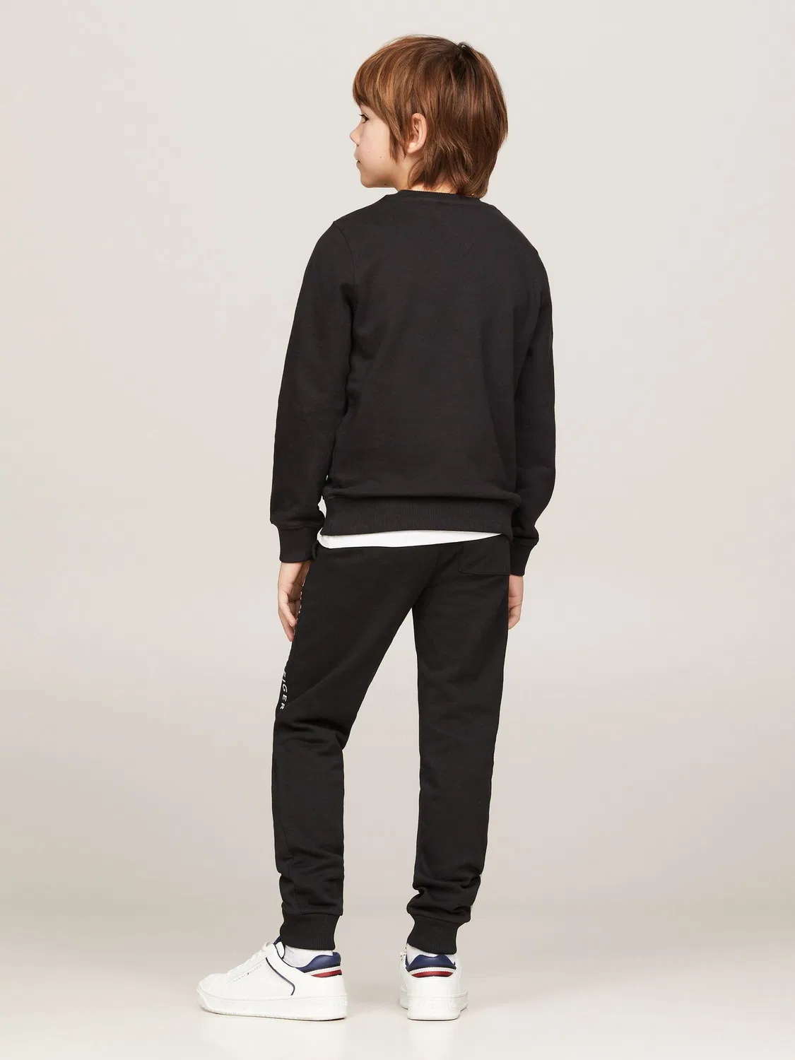 Толстовка классическая Essential Tommy Hilfiger, черный — фото 3
