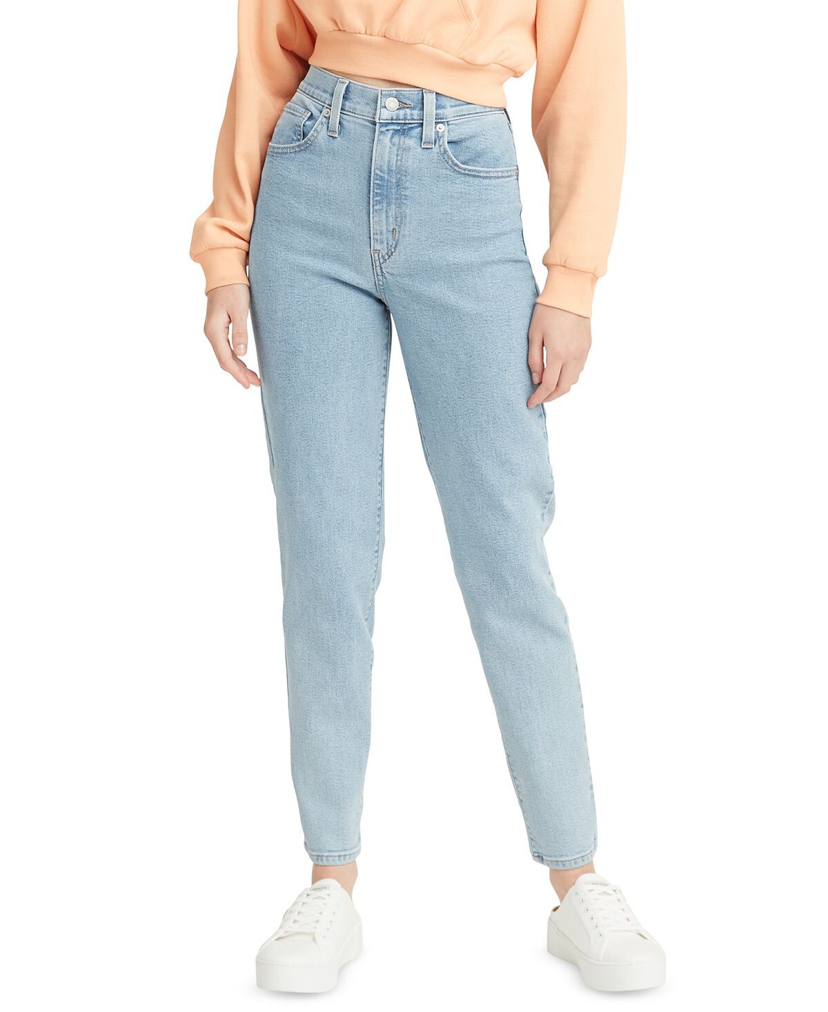

Джинсы mom с высокой талией Levi's, мульти