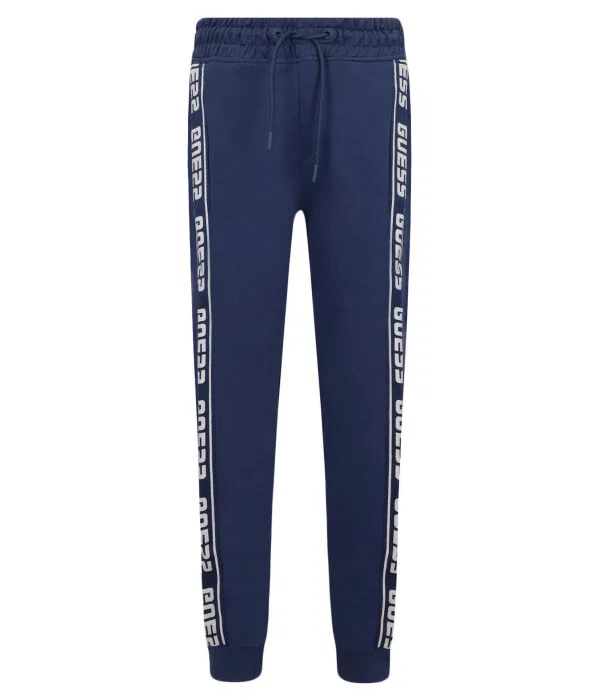 Детские спортивные штаны для мальчиков с логотипом Guess Active, Blu Marino