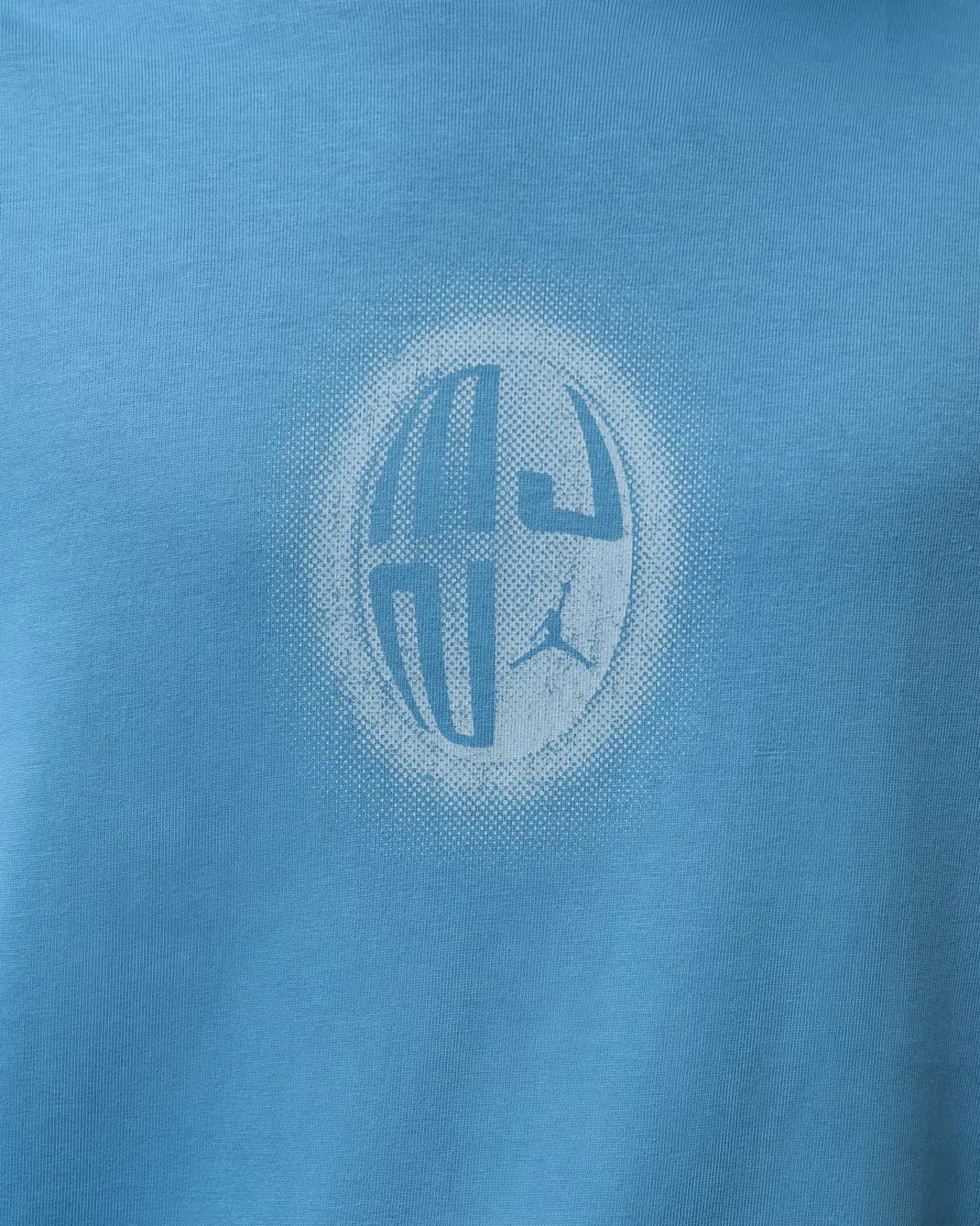 Мужская футболка Dri-FIT с графическим принтом Jordan Sport, Blue Beyond/White — фото 4