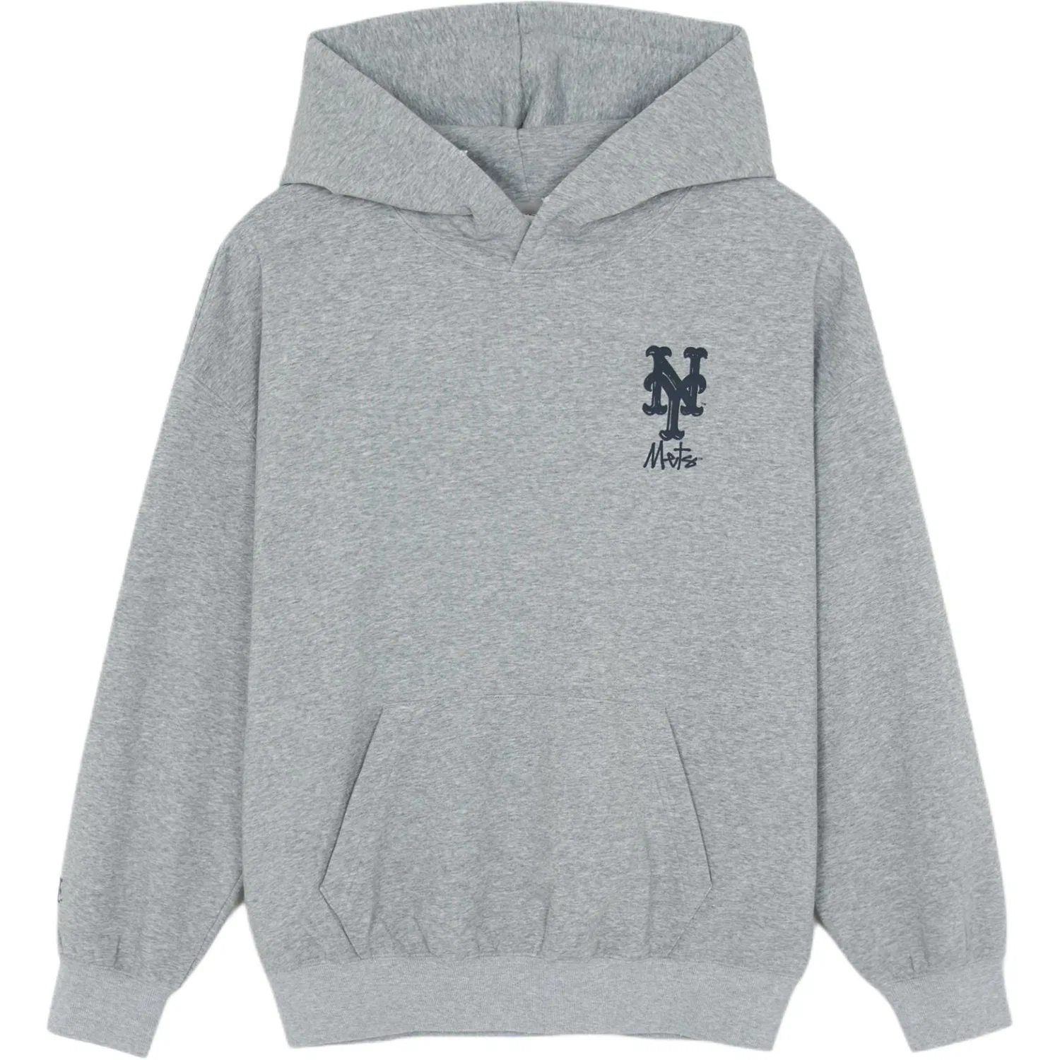 Детский свитшот с длинным рукавом MLB New York Mets, Heather Gray