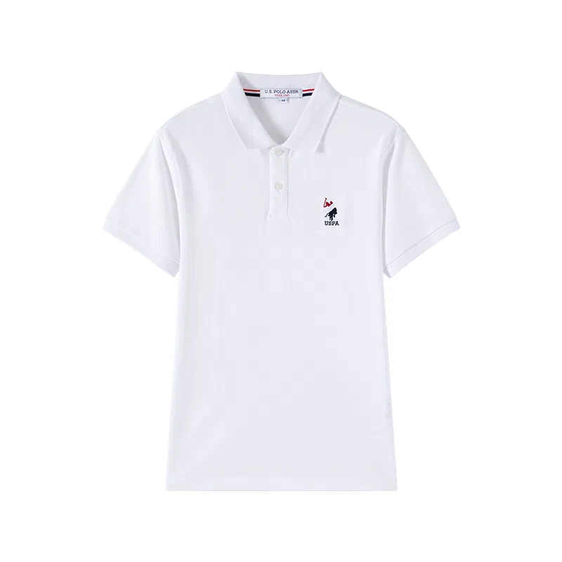 Поло мужское U.S. POLO ASSN., Pure White