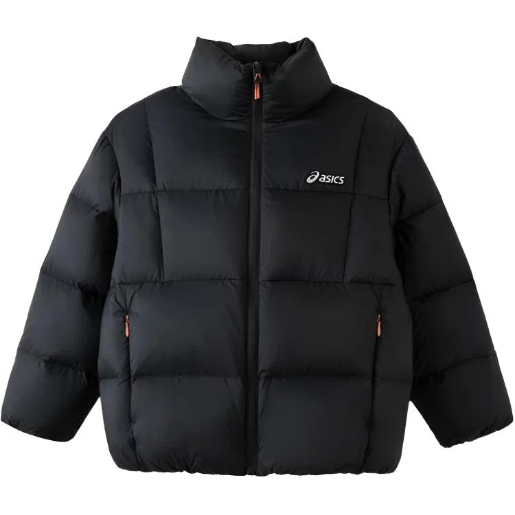 Детская куртка утепленная с воротником-стойкой ASICS, Pink Green — фото 3