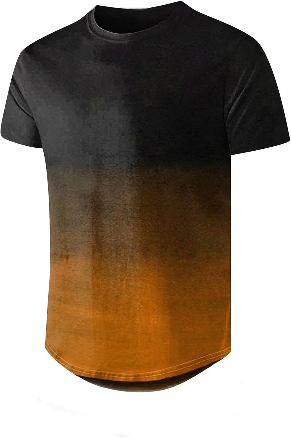 Мужская футболка с градиентом T-Shirt, Orange — фото 3