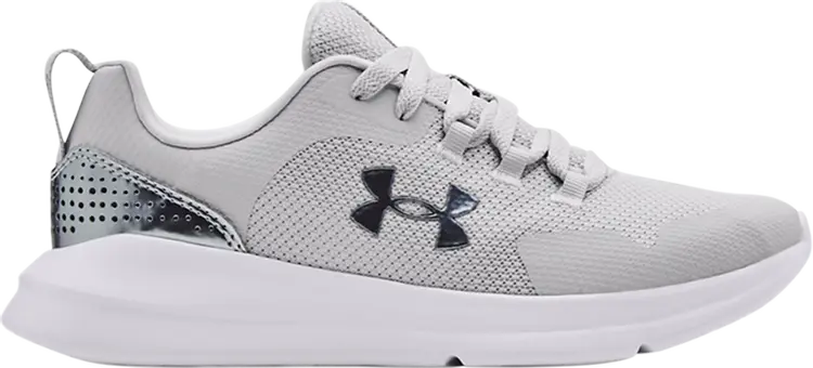 Кроссовки Under Armour Wmns Essential Halo Grey White, серый