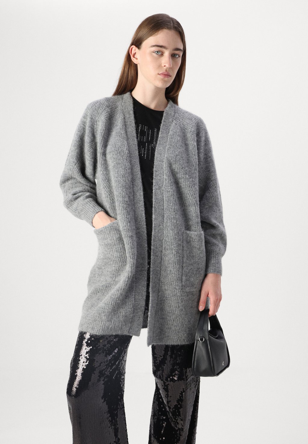 

Кардиган FELVASSY BOSS, серый