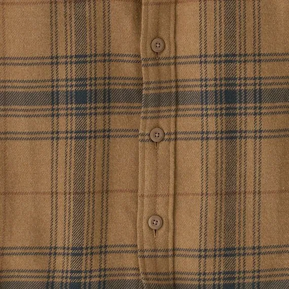 Рубашка фланелевая с длинным рукавом Fjord Flannel Patagonia, Dissolve/Slab Khaki — фото 2