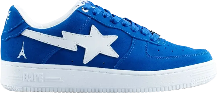 

Кроссовки Highsnobiety x Bapesta Not In Paris Pack - Blue, синий