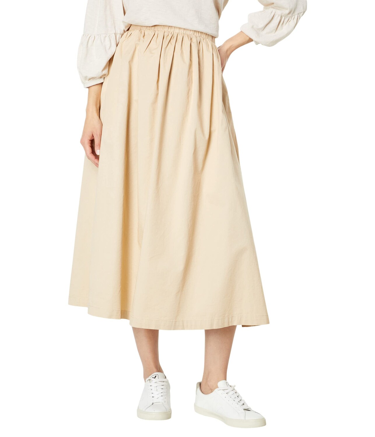 

Юбка SUNDRY, Woven Full Skirt with Side Slit