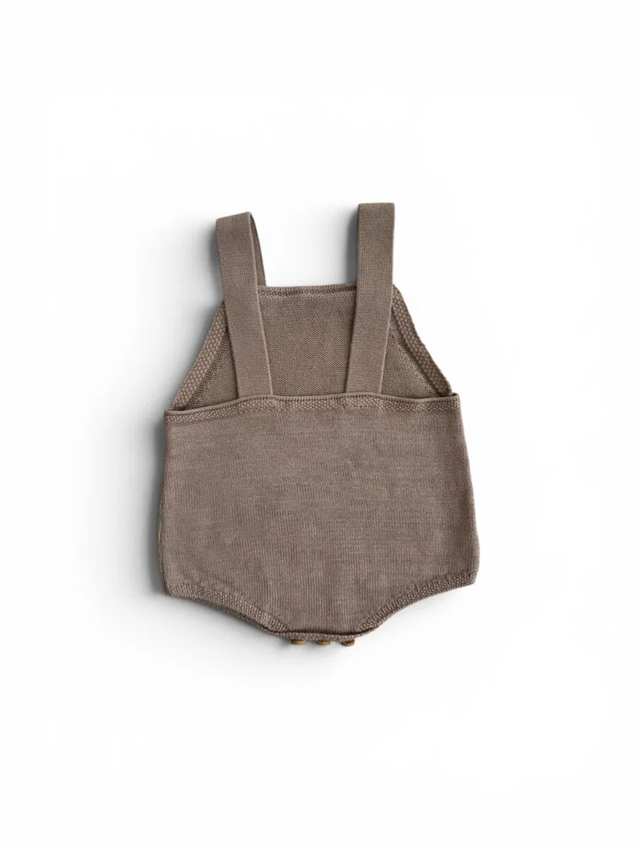 Комбинезон KURTI & FRIEDA Regular Overalls 'Knit' цвета экрю — фото 2