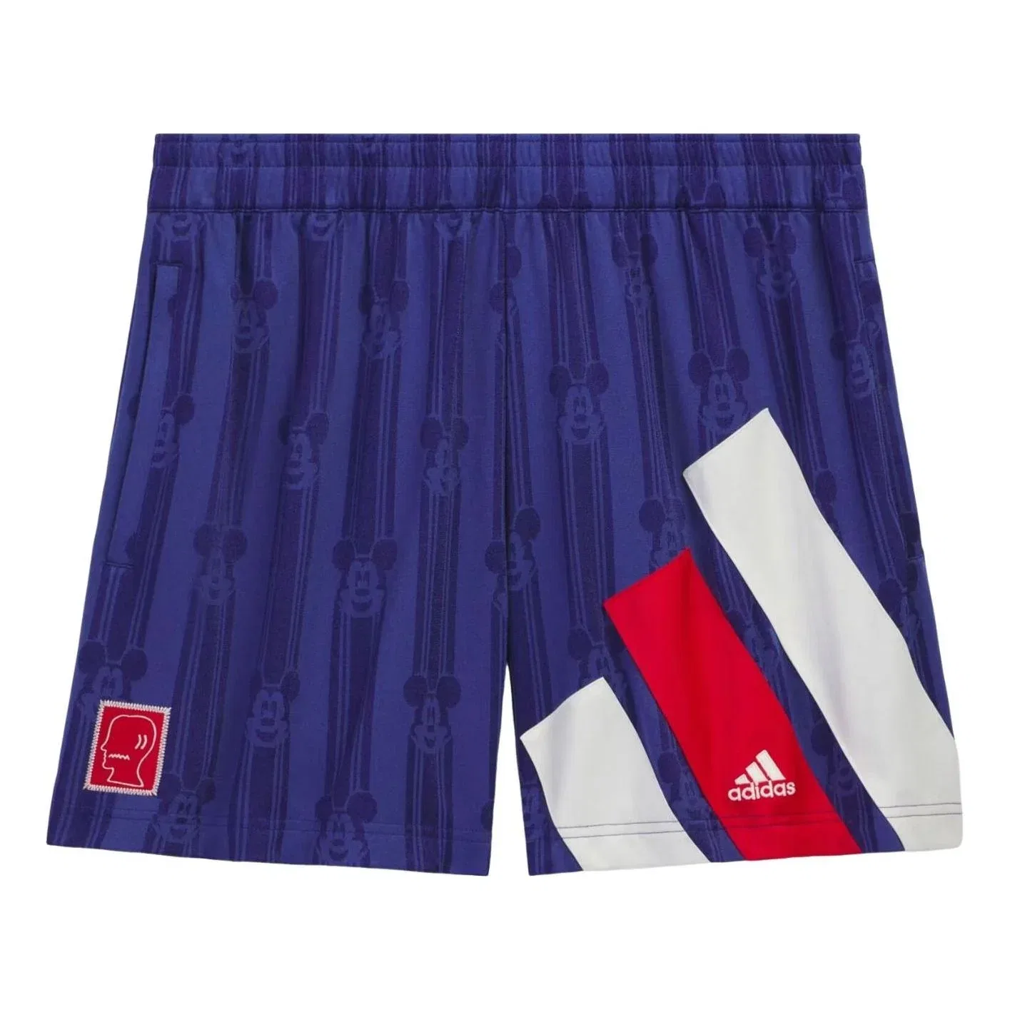 Мужские шорты с принтом Adidas x Brain Dead x Disney Victory Blue, синий