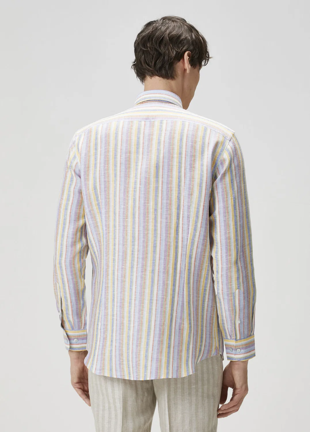 Рубашка с цветными полосками Etro, multicolor — фото 4