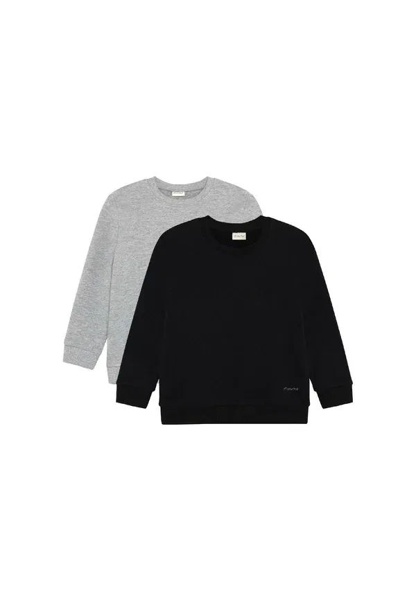 Комплект из 2 джемперов Misweatshirt Minymo anthracite, антрацит