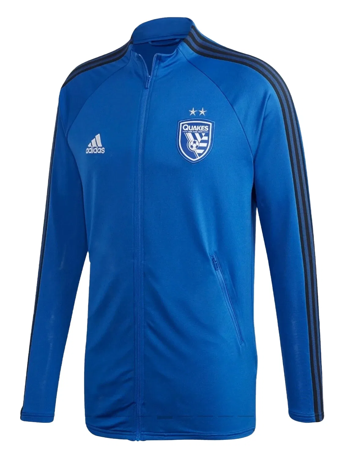 Спортивная куртка San Jose Earthquakes Anthem Adidas, синий