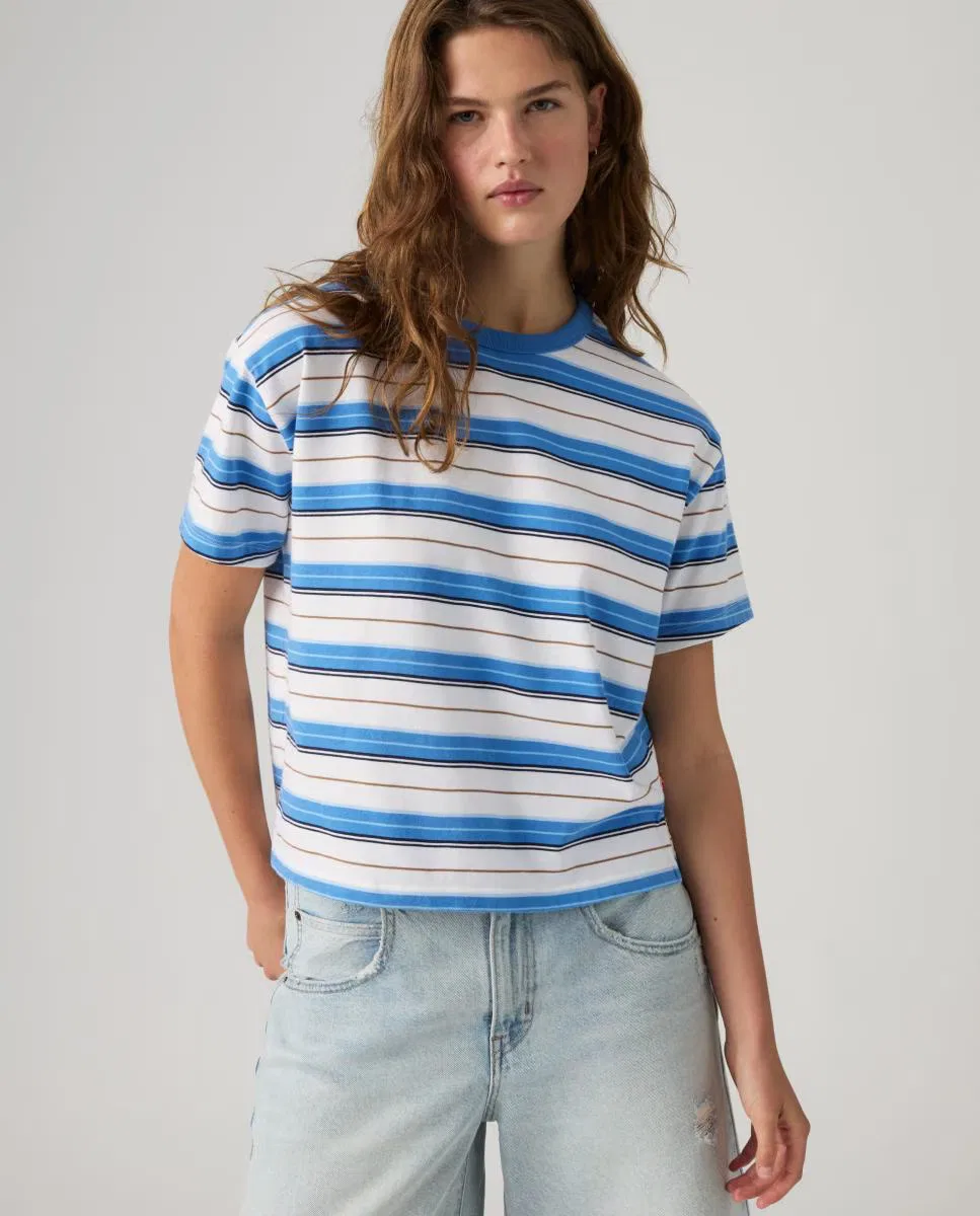 Женская футболка с коротким рукавом, Levi's, мультиколор — фото 4