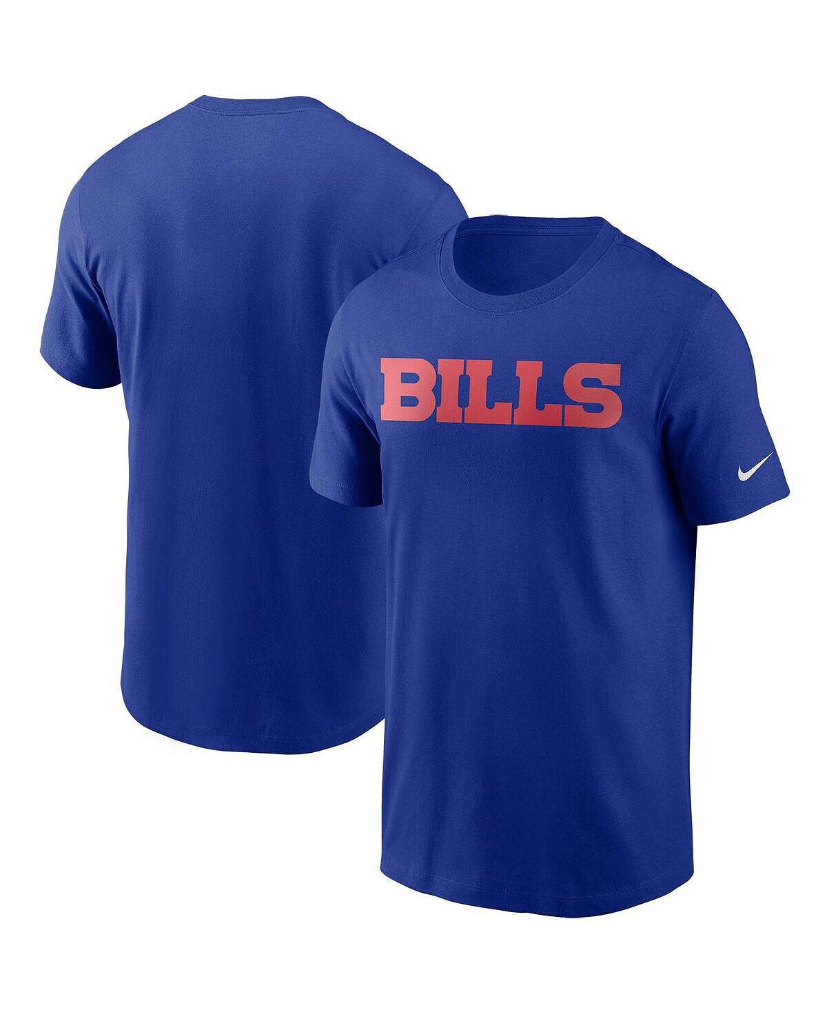 

Мужская футболка с надписью royal buffalo bills team team Nike