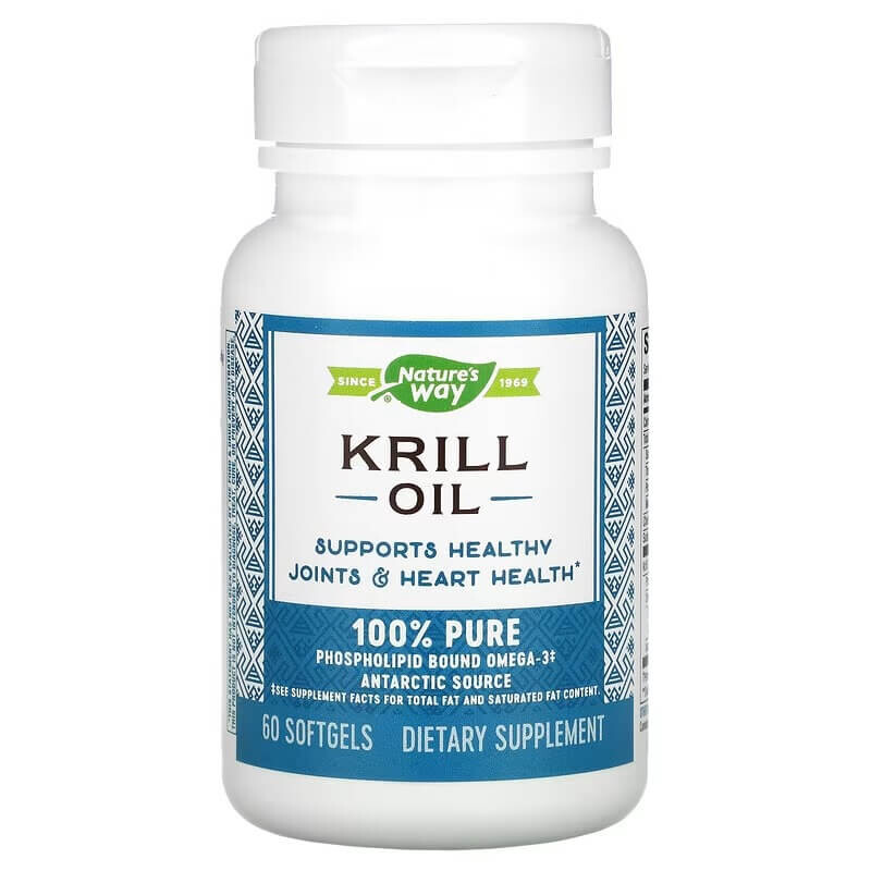 

Масло криля Nature's Way, 60 капсул