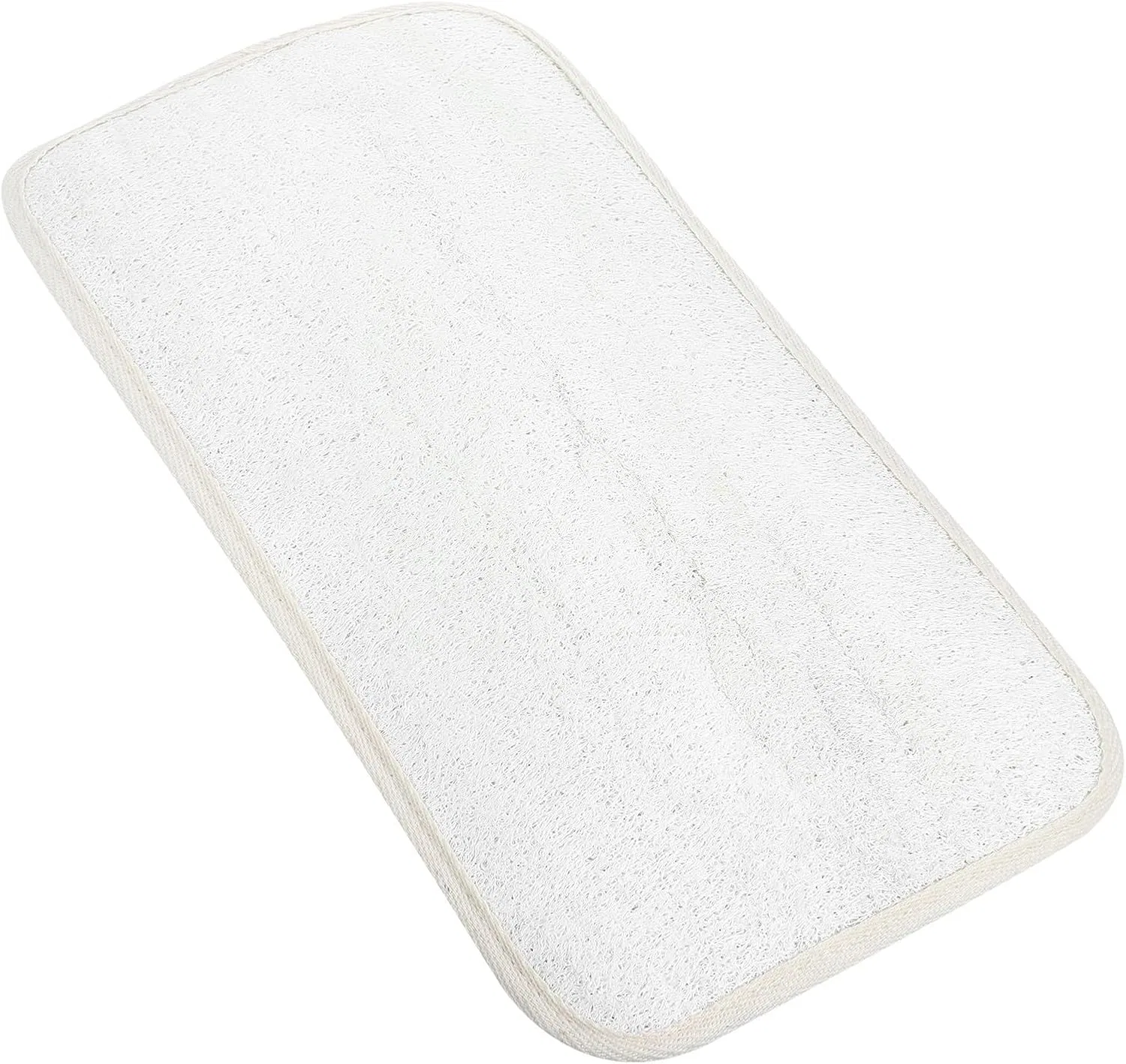 Мочалка для спины с люфой JEWEDECO, 34x18 см, мультиколор