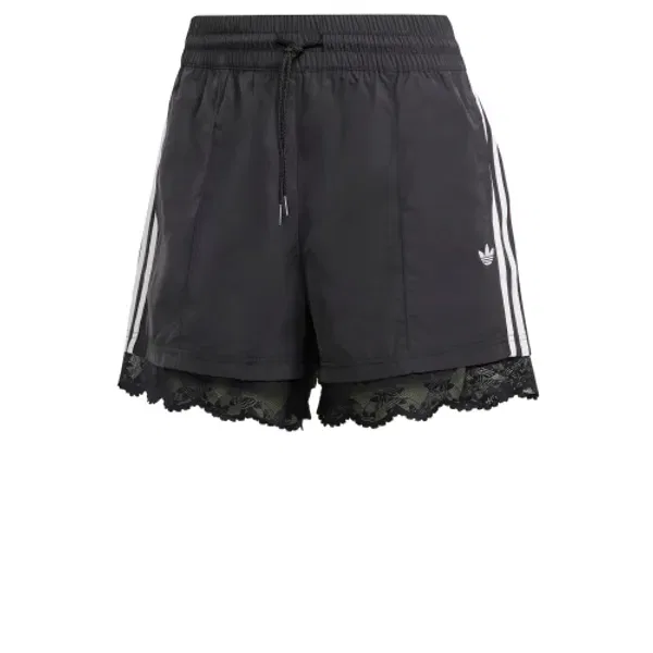 Шорты с кружевной отделкой 3S Adidas, черный — фото 4