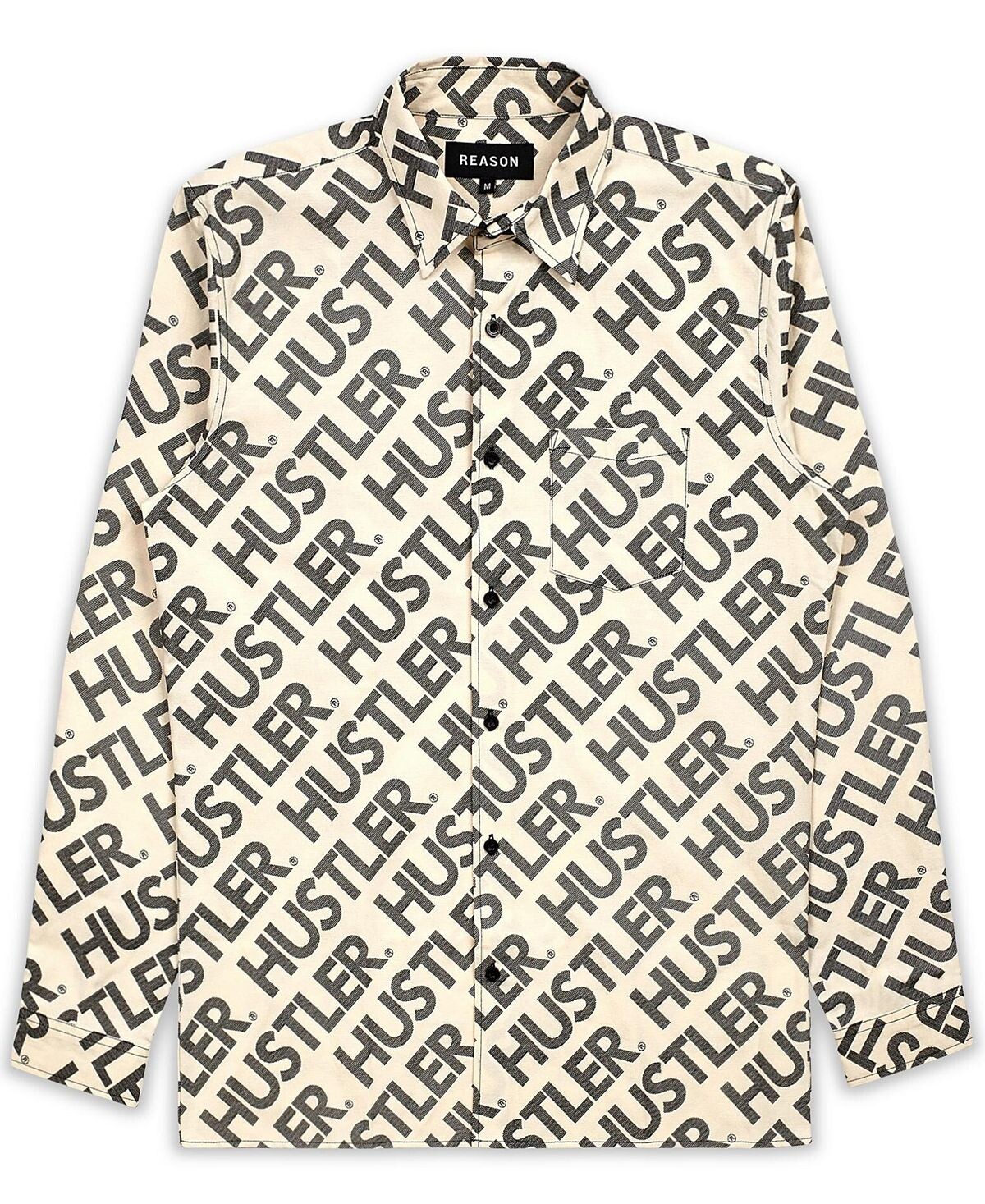 

Мужская рубашка hustler oxford Reason, хаки