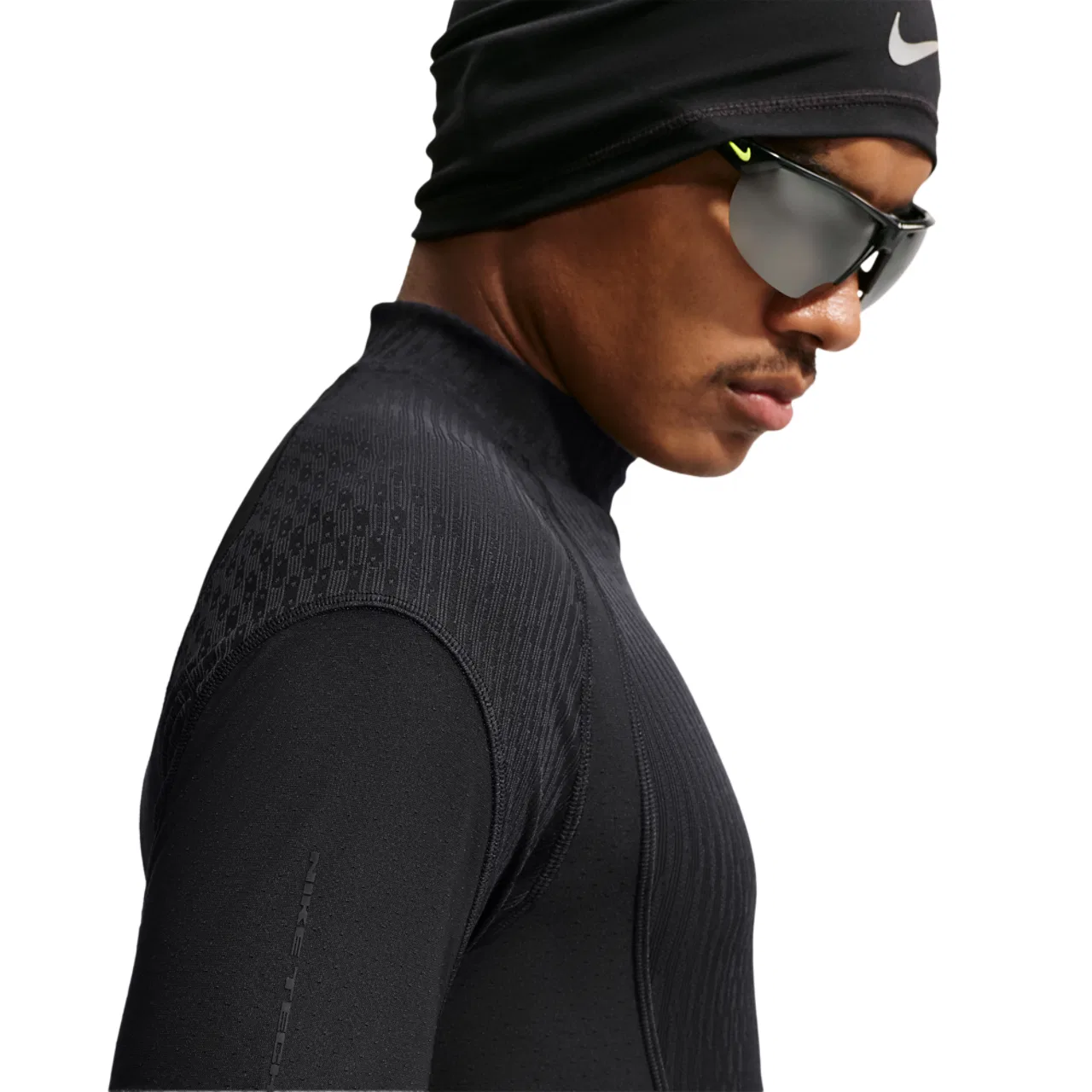 Мужская футболка влагоотводящая Dri-FIT ADV Tech Pro Magna Nike, черный — фото 3