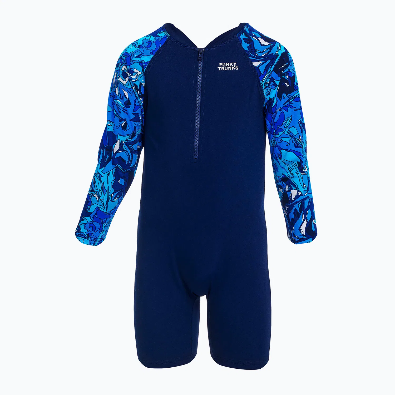 Детский цельнокроеный купальник Funkita Go Overall, Цвет: Dunkelblau — фото 2