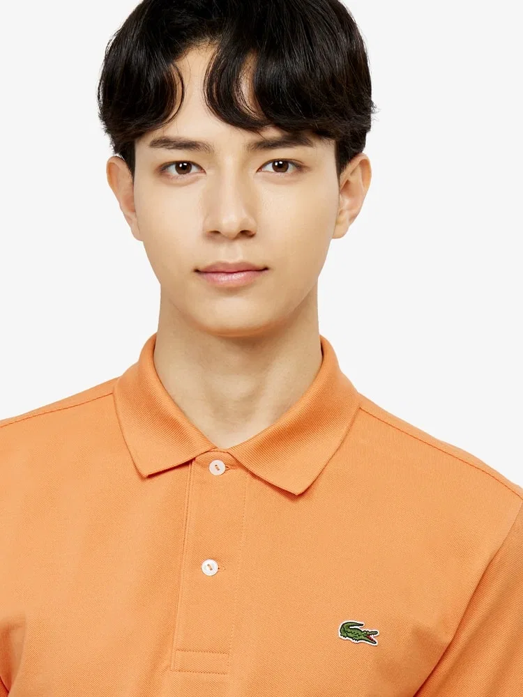 Футболка поло Regular Fit LACOSTE, Orange — фото 2